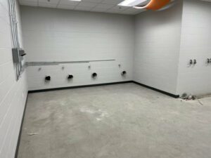 North Forney HS empty room dryer
