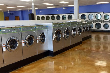 commercial laundry washers