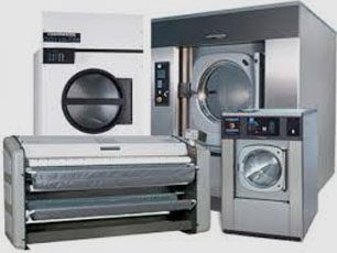 3D design of commercial grade washer and dryer